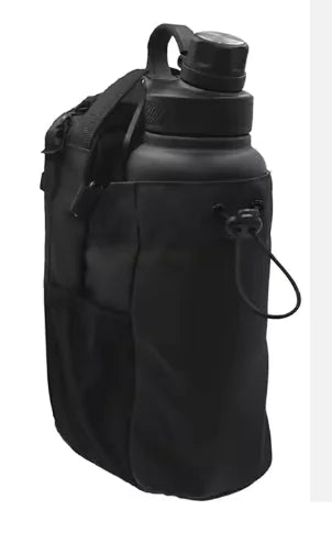 Magnetic Gym Water Bottle Sling Bag